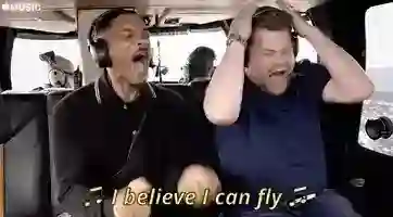 I believe I can fly, I believe I can touch the sky !